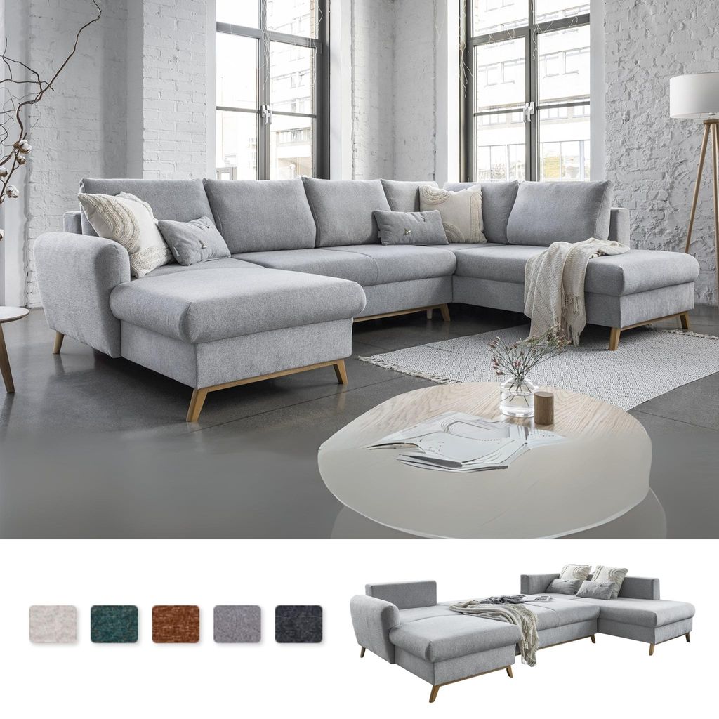 MIUFORM Scandic Lagom - Ecksofa mit Bettfunktion und Produktbild 