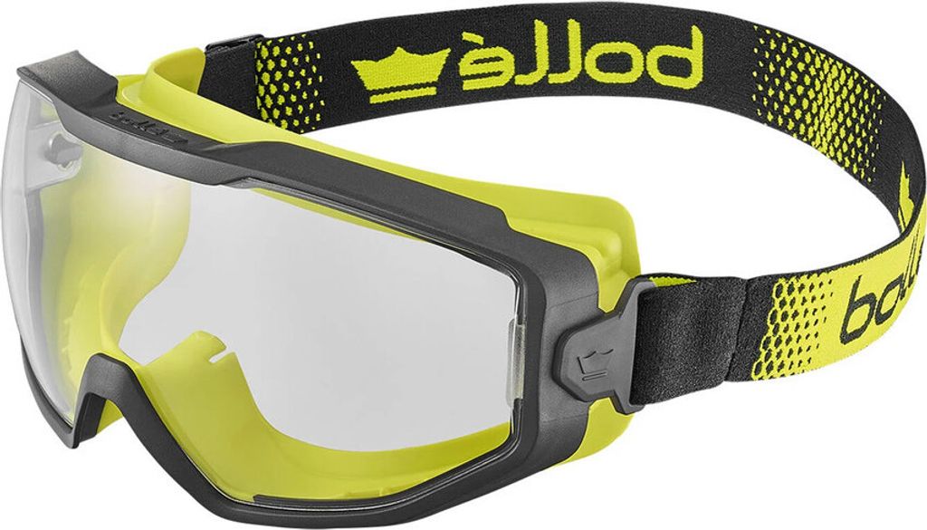 Bollé Vollsichtschutzbrille Feuerwehr, Spectrum, belüftet, Rauchglas SPECTN20W
