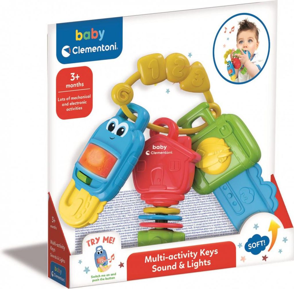 Clementoni BABY Elektronische Schlüssel für Kinder 17951