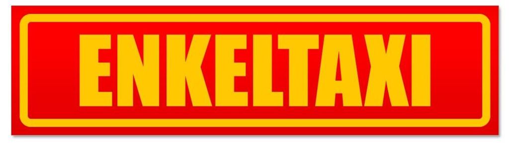 Kiwistar - Autoaufkleber - Rot - 45 x 12 cm - Eneklta x i - Hinweis Aufkleber Sticker für Auto, Kfz, Fahrrad, PKW, LKW