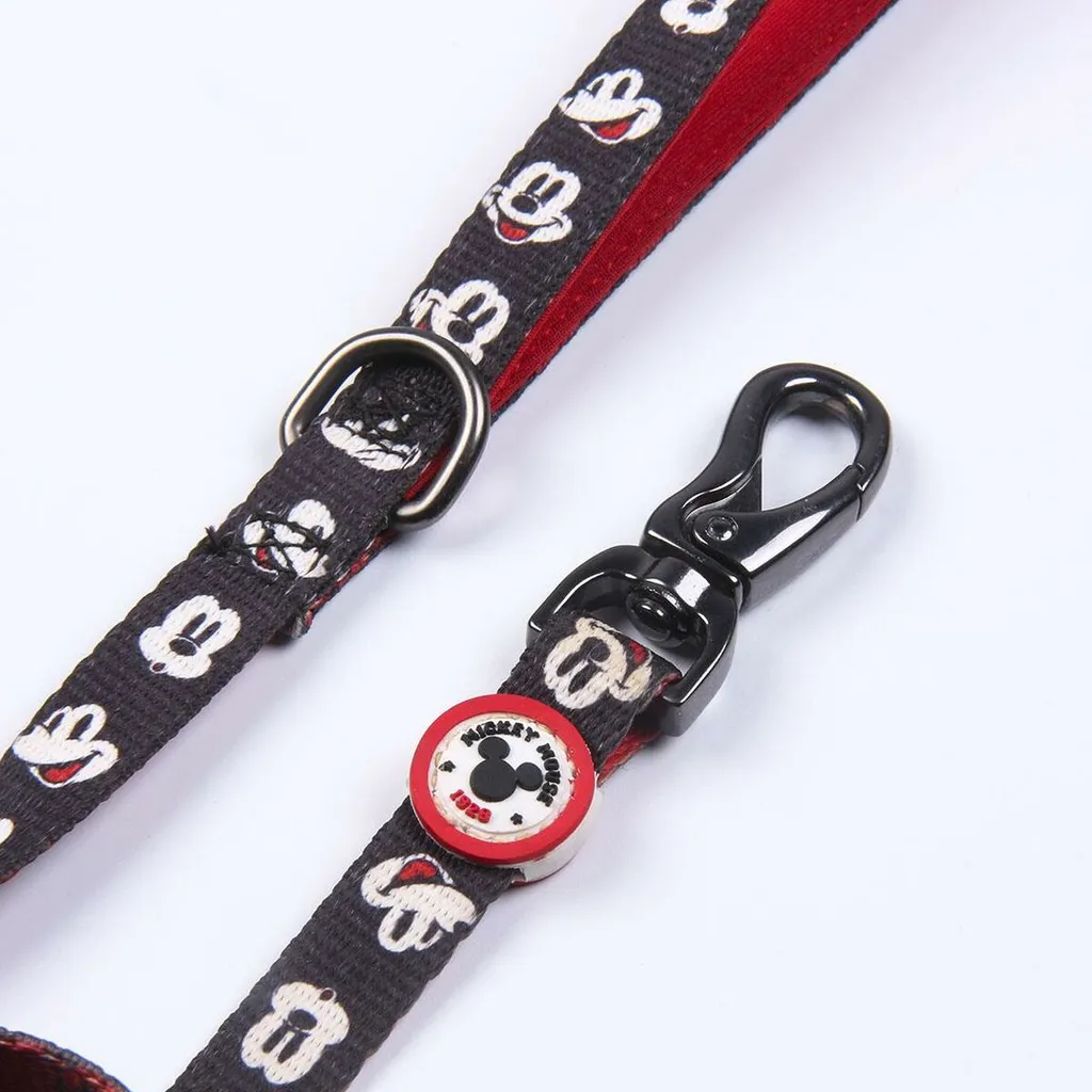 Guinzaglio per cani Mickey Mouse Nero M - 3