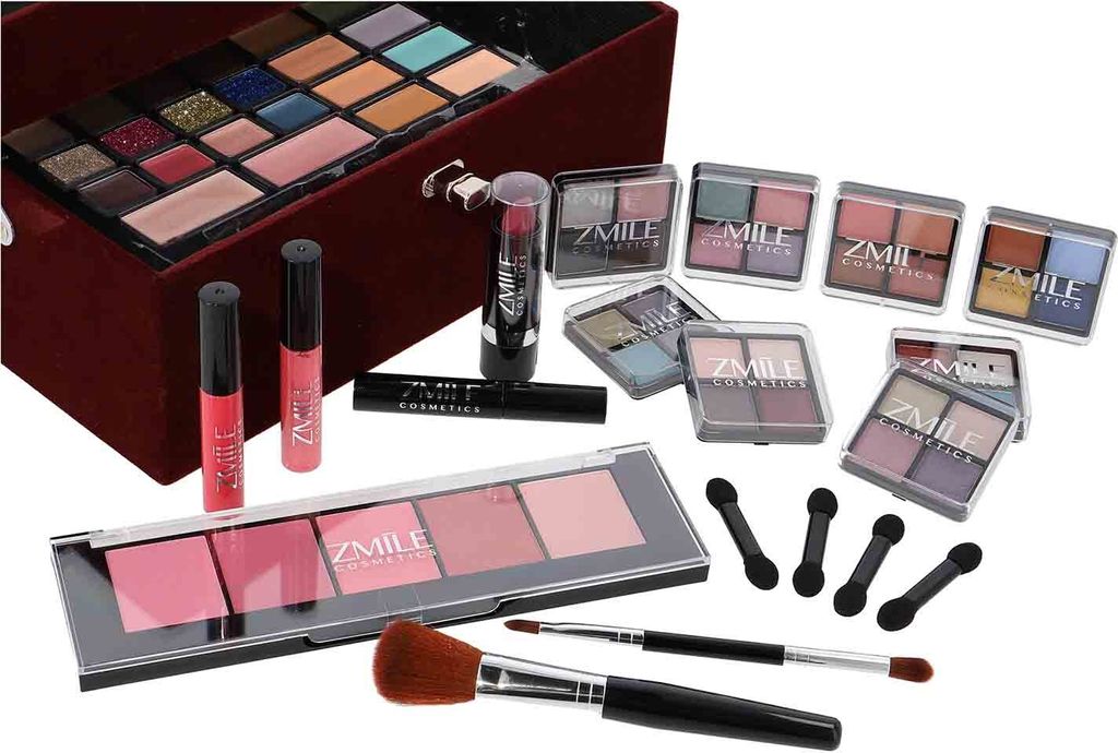 Zestaw kasetek do makijażu Deluxe Velvety Dark Berry 74 szt Zdjęcie produktu 5