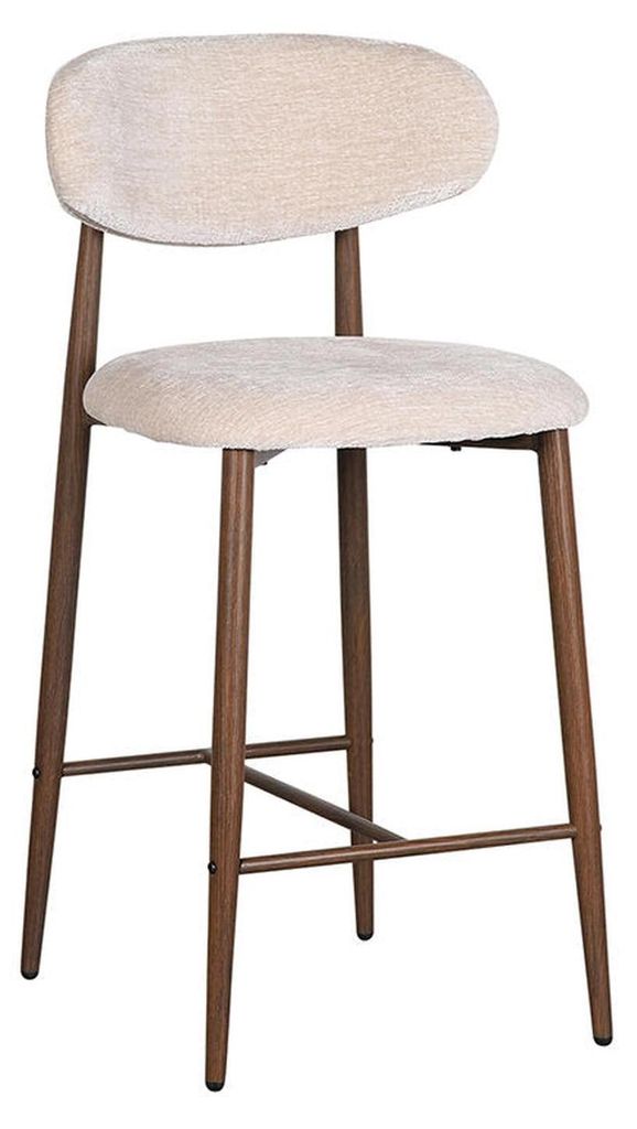 2er-Set Barhocker Küche Japandi - Beige Produktbild 