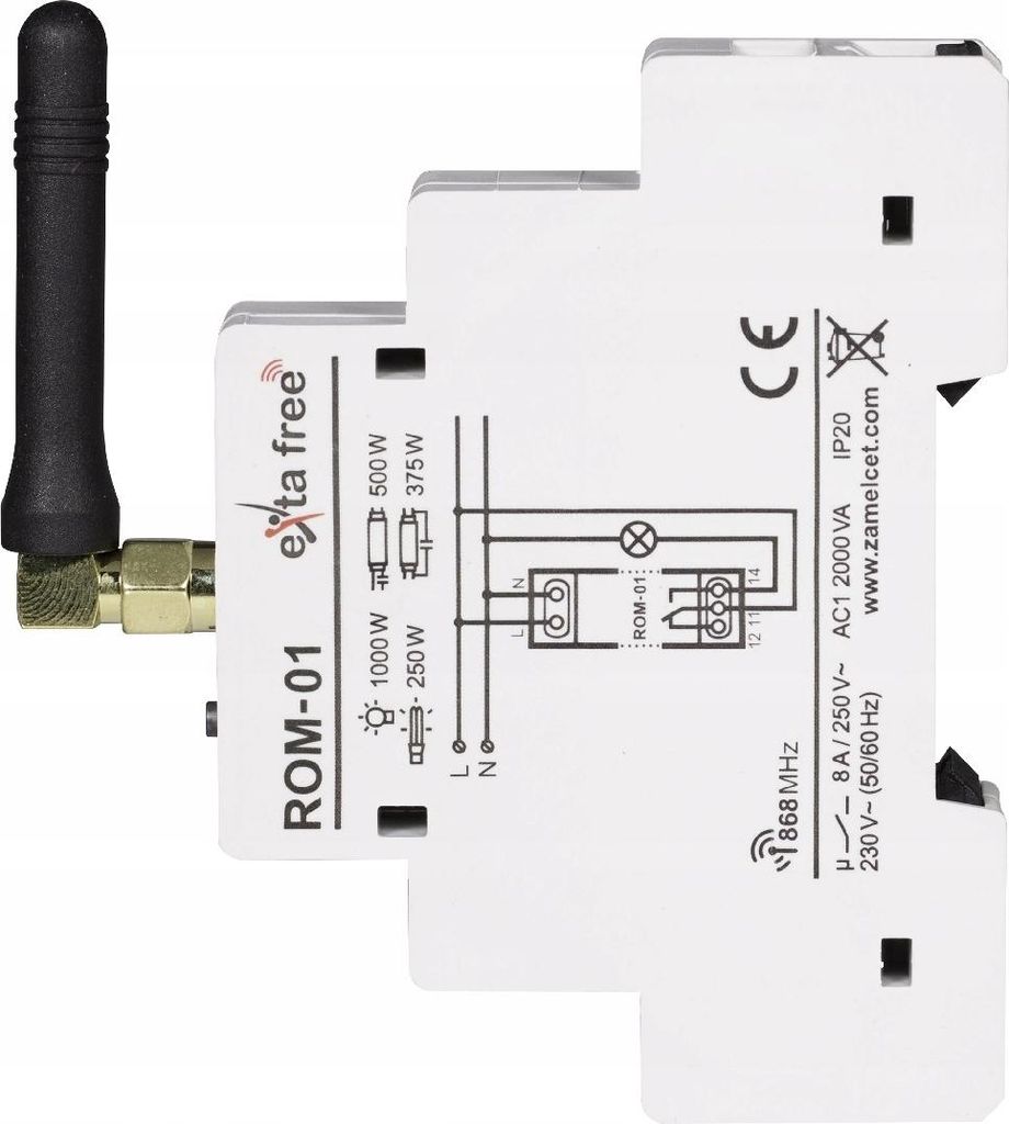 ROM-01 1-Kanal modularer Funkempfänger für Smart Home