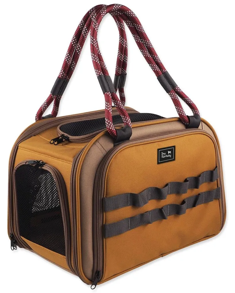 Sac Dog Fantasy Travel Premium extensible 44 x 27 x 29 cm pour chien