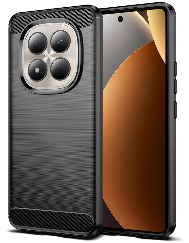 Hülle Carbon für Xiaomi Redmi Note 15 Pro 4G Schutzhülle Handy Case TPU Cover Handyhülle