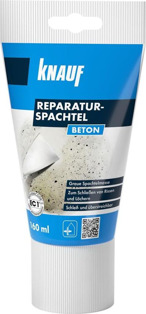 Knauf Reparaturspachtel Beton 160 ml Produktbild 