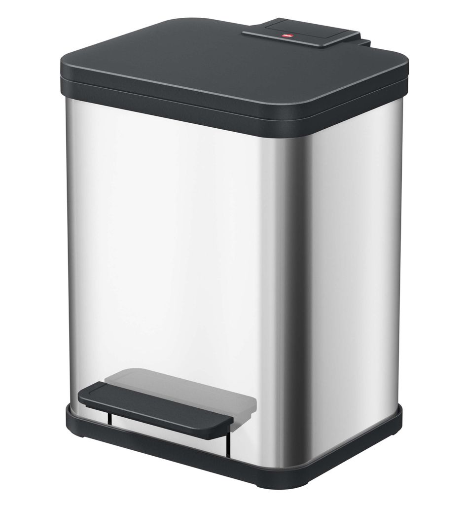 Hailo 0622-200 Hailo Poubelle à pédale Öko duo plus M, 2x9 Image du produit 