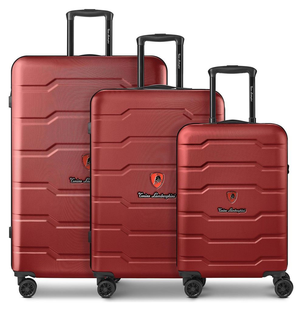 Zestaw walizek na 4 kółkach Tonino Lamborghini Bologna 3 Zdjęcie produktu 