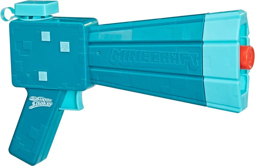 Nerf Super Soaker Minecraft Glow Squid Pistolet à Eau pour Enfants - 9