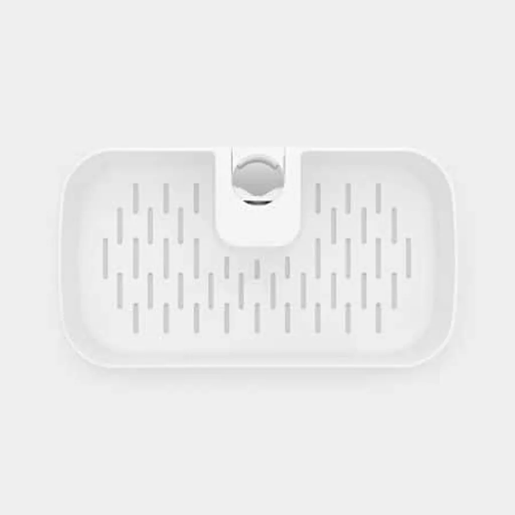 Brabantia ReNew Support de Douche Blanc : Rangement Mural sans Perçage