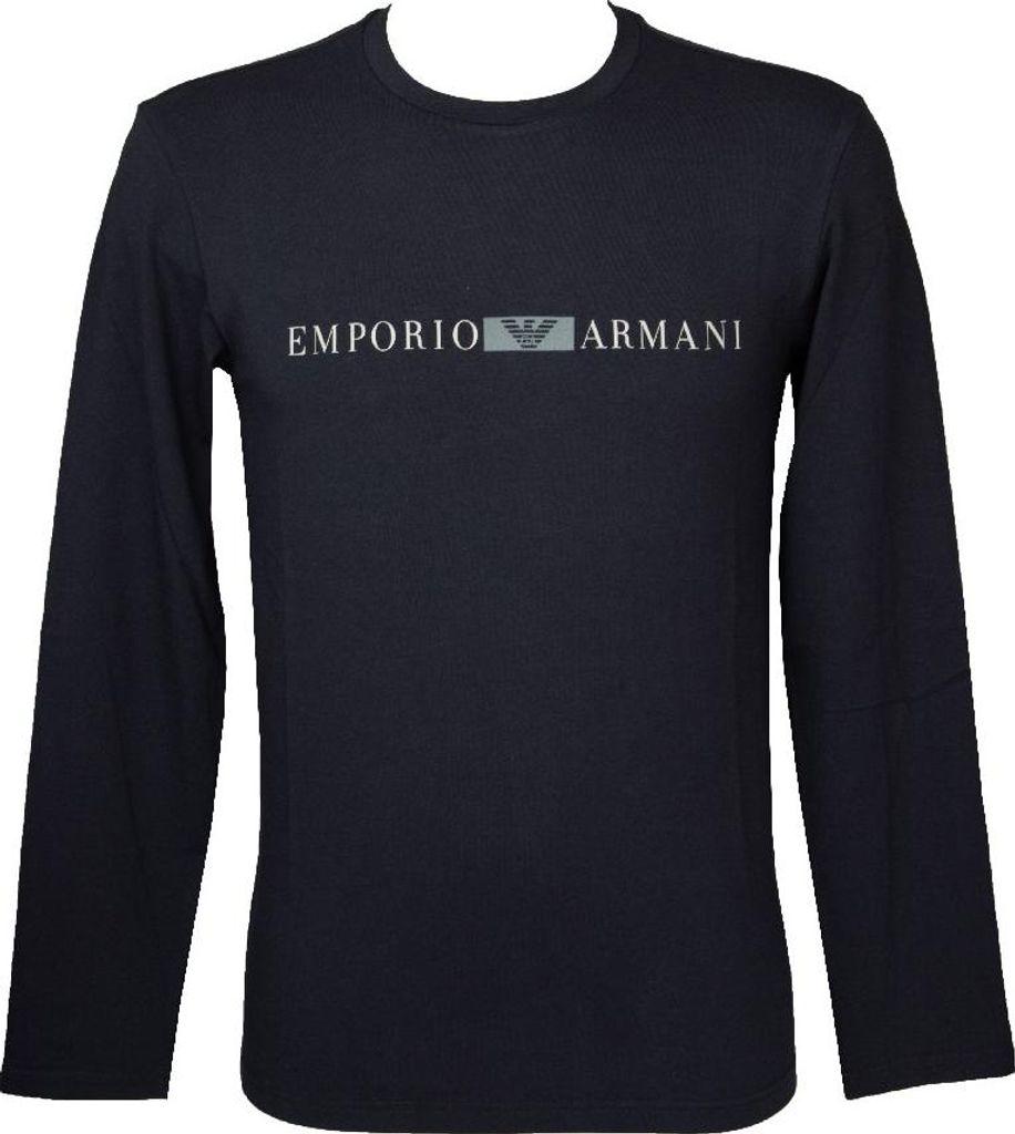 T-shirt uomo EMPORIO ARMANI maglia manica lunga girocollo Immagine del prodotto 