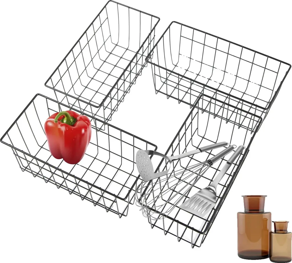 Paniers de rangement muraux : gagnez de la place sur votre bureau