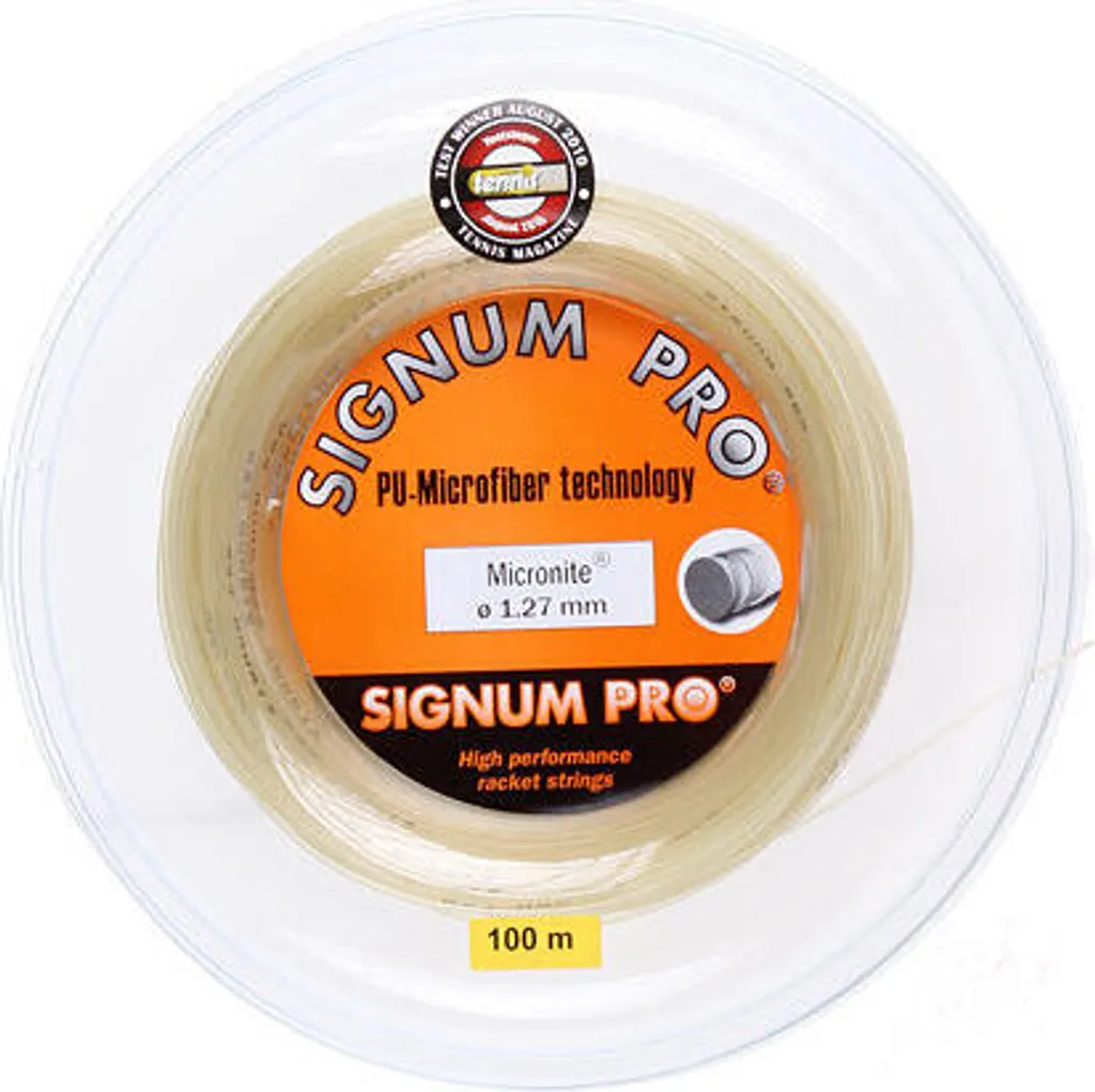 Signum Pro Micronite 100m 1.27mm Cordage de Tennis Multifilament Souple