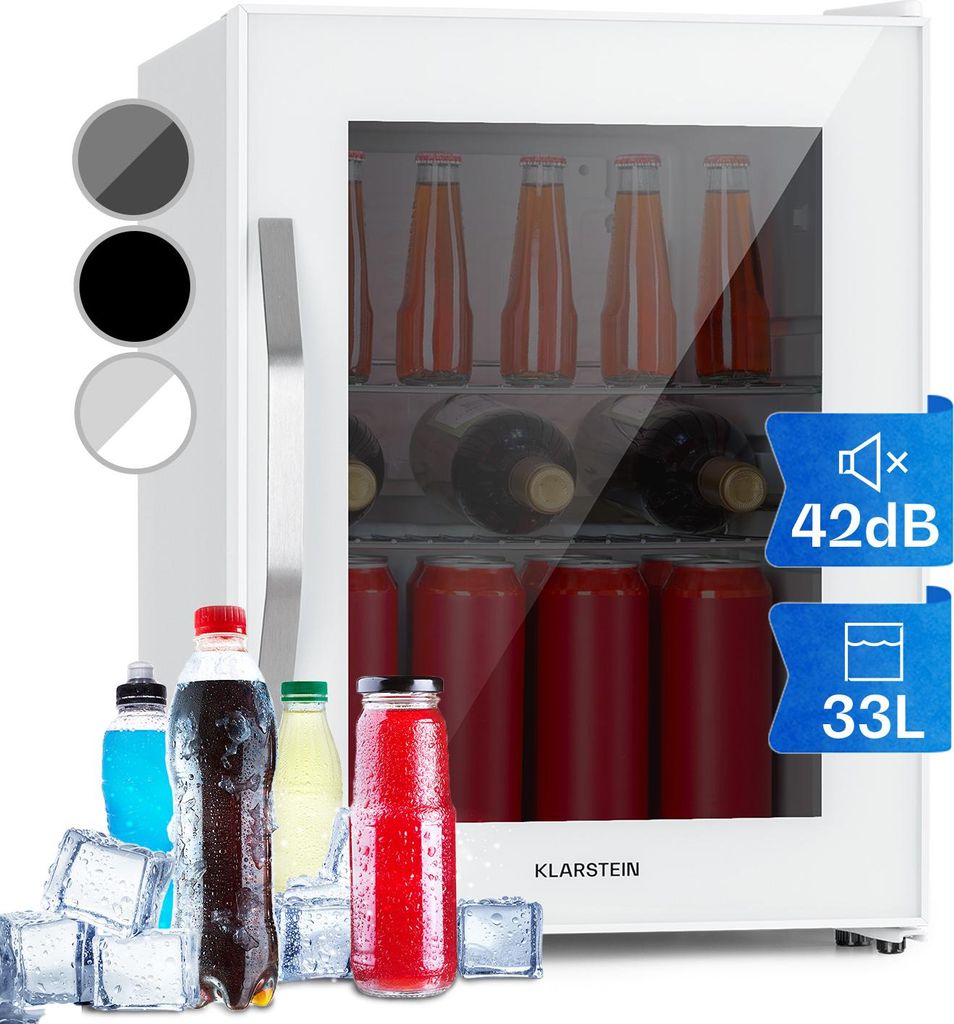 Klarstein Mini Frigo de Chambre et Bureau pour Boisson, Image du produit 