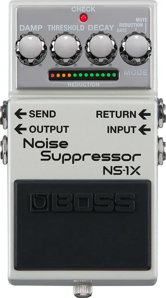 Boss NS-1X Noise Suppressor : Stop aux Parasites et Ronflements d'Ampli