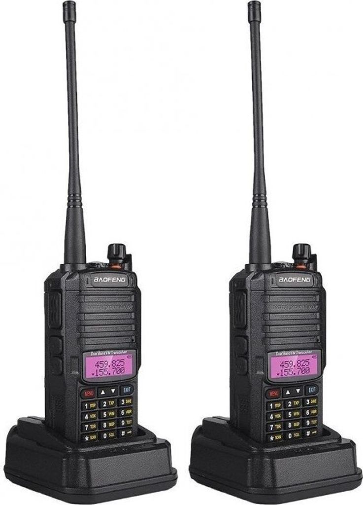 Sada 2 UHF vysielačiek Baofeng UV-9R Plus Súprava vysielača Obrázok produktu 