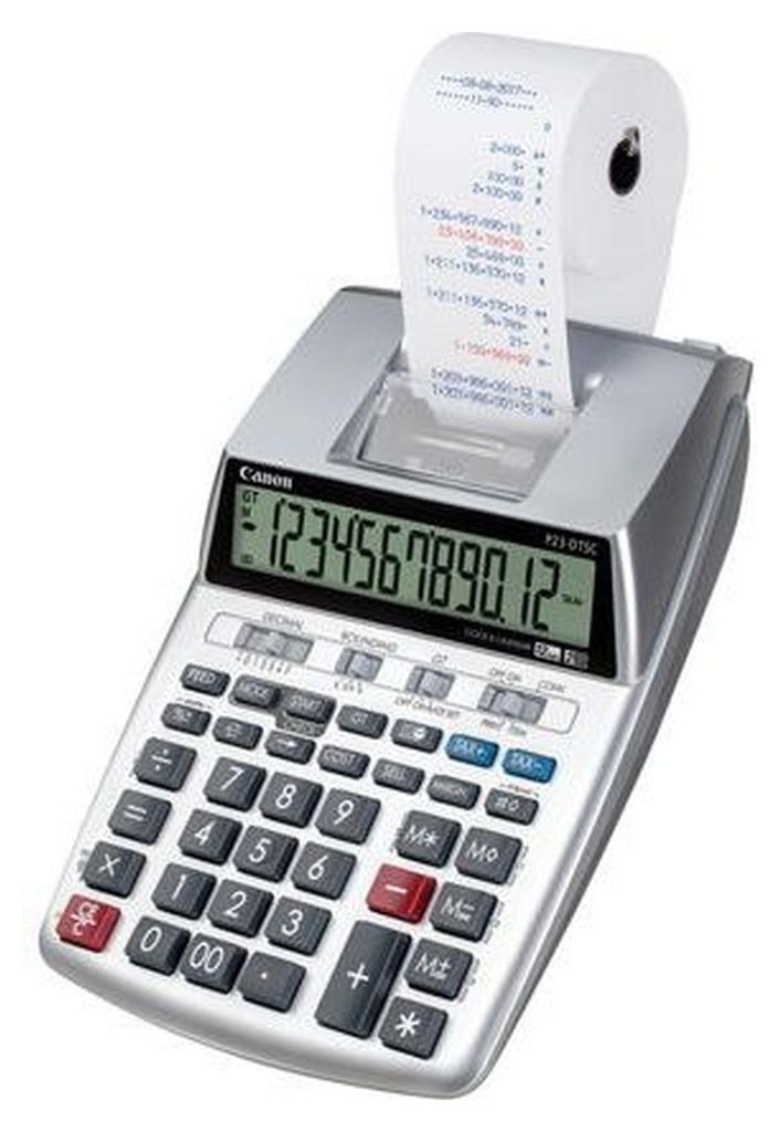 Canon druckender Tischrechner P-23 DTSC II LC-Display Produktbild 