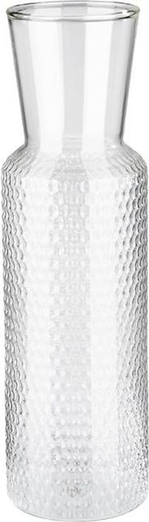 APS 10738 Glaskaraffe DOTS, 0,75 Liter, Ø 8 m, Höhe 28 cm, Deckel aus Kork
