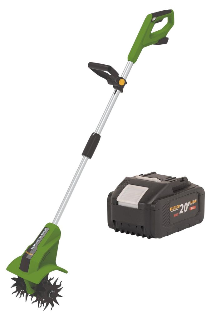 Procraft CT20bb Akku Kultivator 20 V 224 mm Brushless + 1x Akku 8,0 Ah - ohne Ladegerät