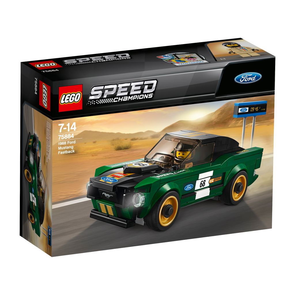 LEGO Speed Champions 1968 Ford Mustang Fastback 75884
