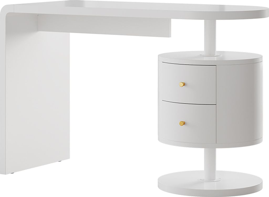 Stół do toalety Vicco Lara Biały 120 cm z 2 szufladami, Zdjęcie produktu 