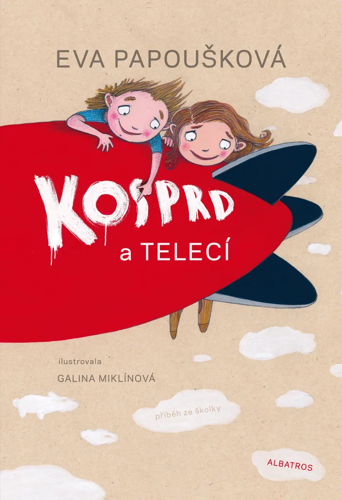 Livre enfant Kosprd a Telecí Eva Papoušková album illustré de 48 pages