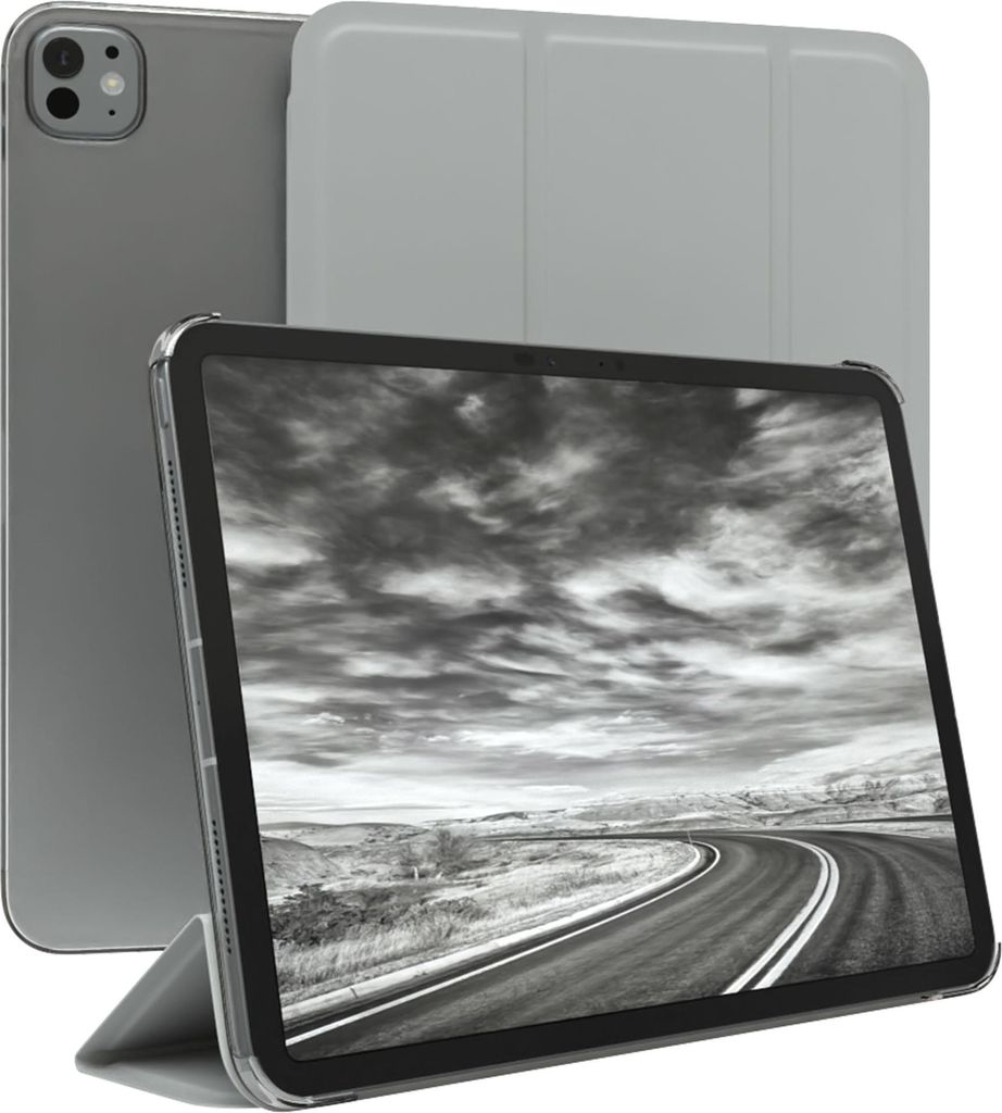 EAZY CASE Smartcase für Apple iPad Mini 6 (2021) Tabletcase Bookcover Smart Flipcase magnetisch Weiß