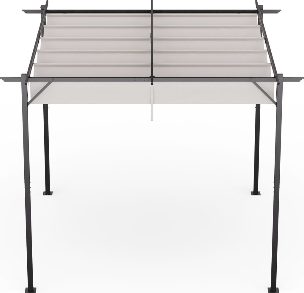 Blumfeldt Pantheon robuster Garten-Pavillon 3x3 m - Produktbild 
