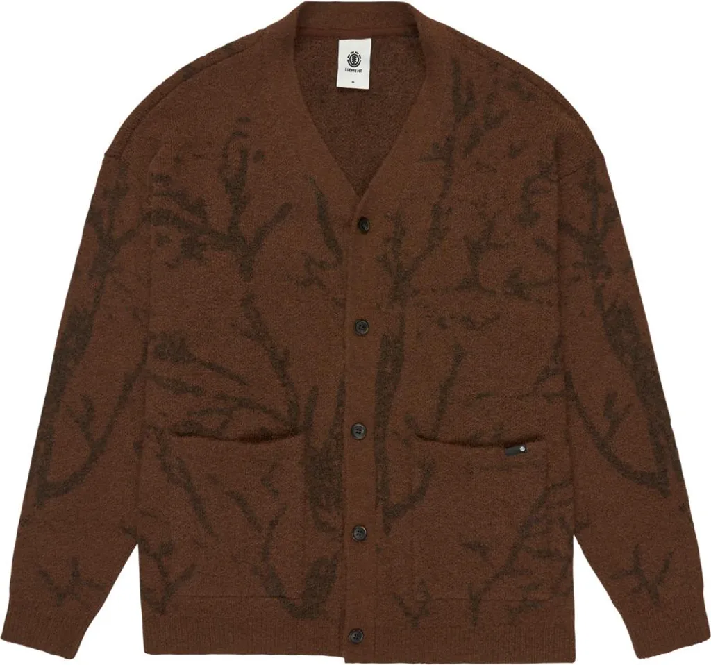 Cardigan Element Bigfoot Branches Rain Drum L : Finissez-en avec le Froid !