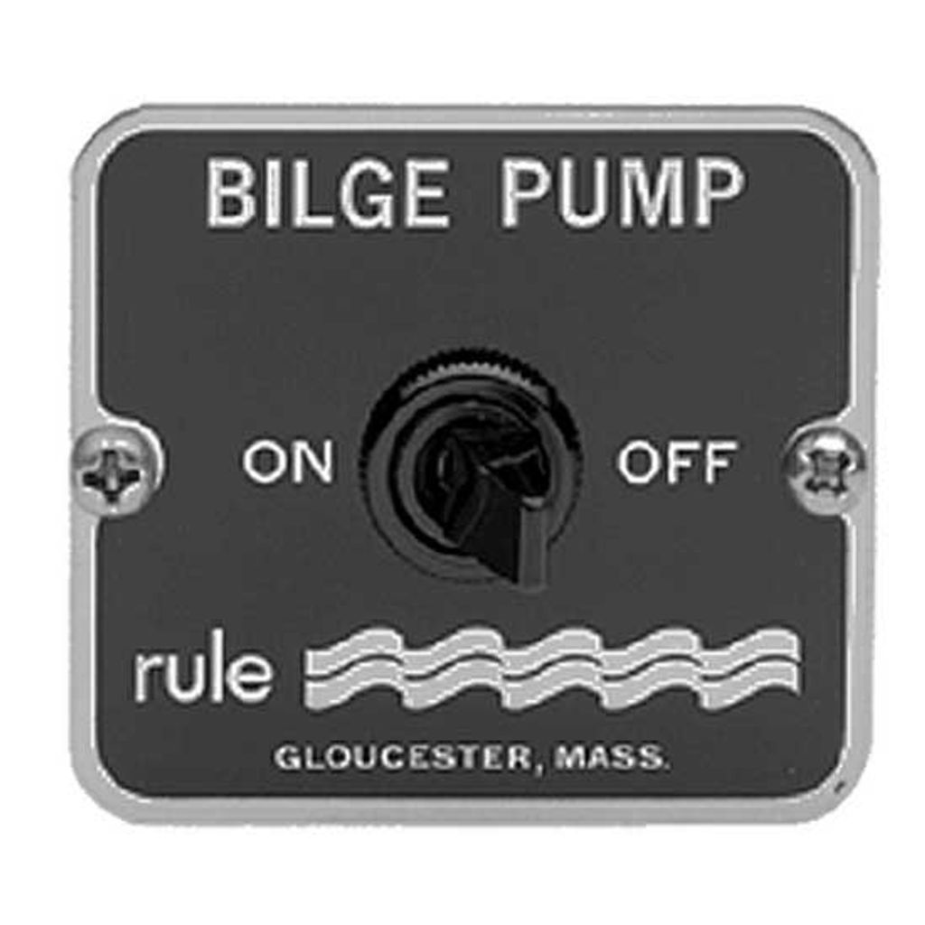 Rule Pumps Panel Swuitch On/off Black 12 / 32V