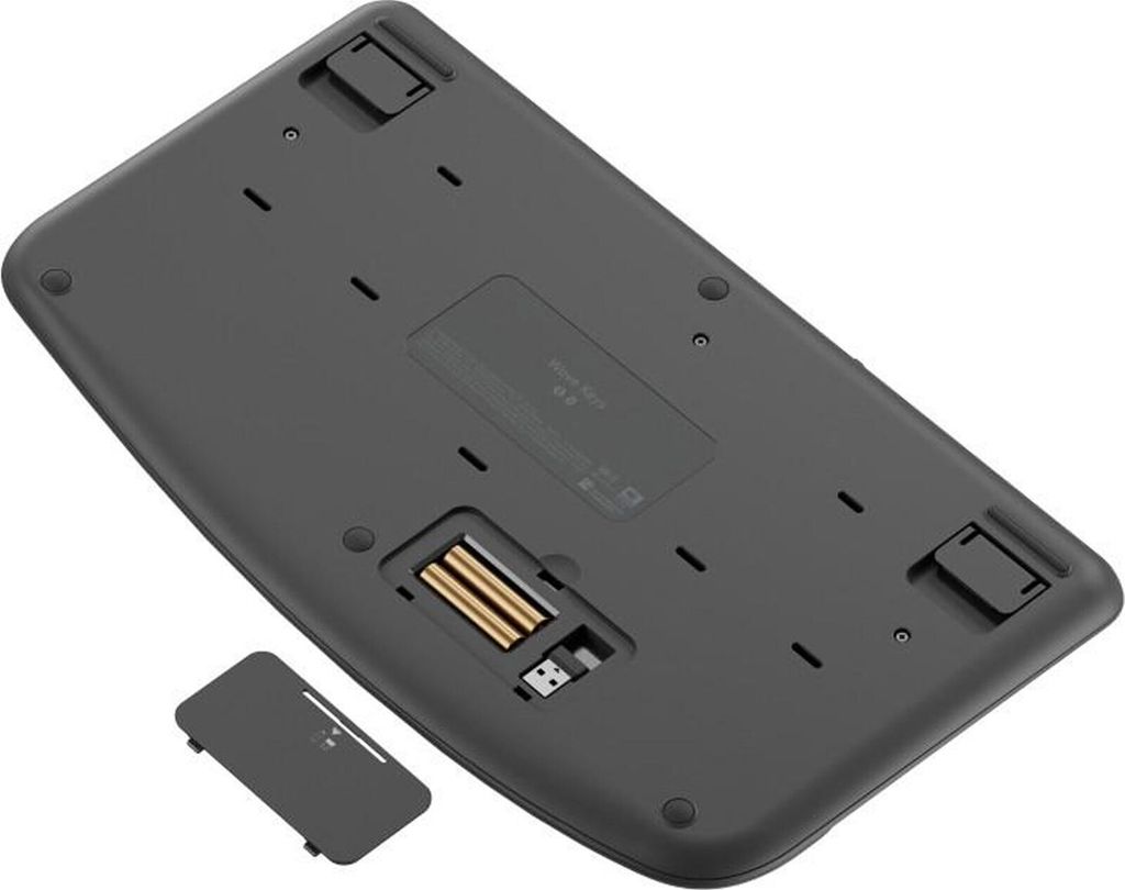 Logitech WAVE KEYS, schwarz - Kabellose ergonomische Produktbild 7