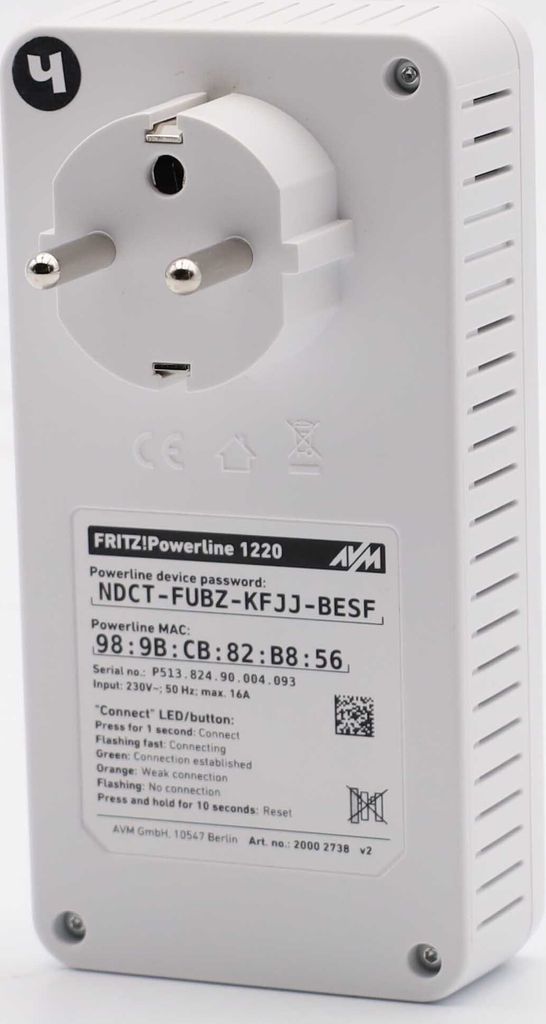 AVM FRITZ!Powerline 1220E (20002736) Produktbild 6