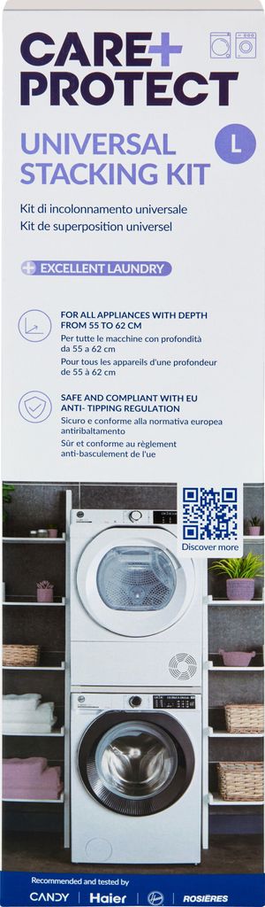CARE PROTECT Modularer Abstandshalter für Standard-Waschmaschinen und -Trockner