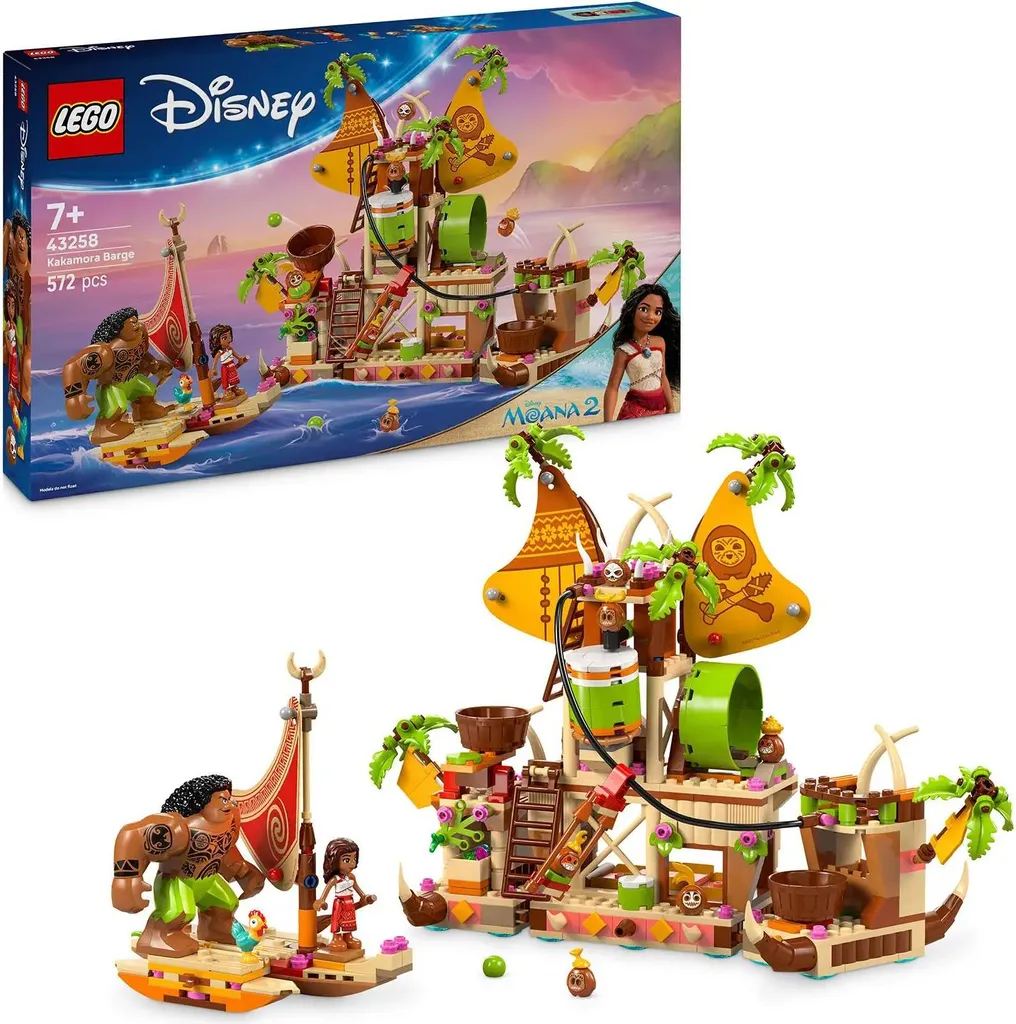 Jouet de Construction LEGO 43258 Disney Le Kakamoru pour Enfants dès 6 Ans