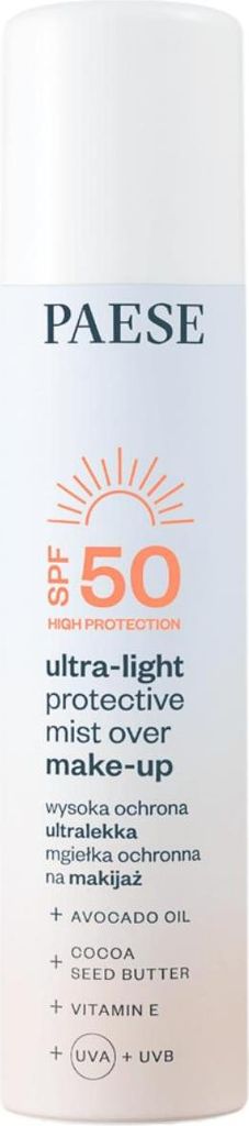 Paese Ultraleghká Ochranná Mlha Na Make-Up Spf 50, 75Ml Obrázek produktu 