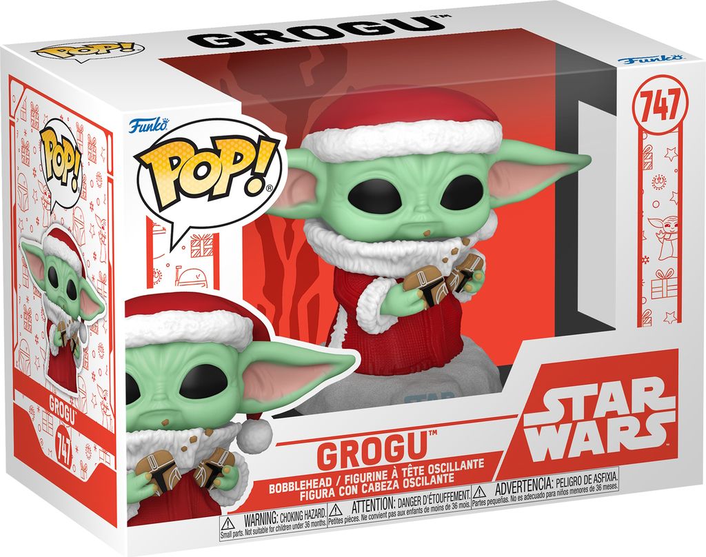 Star Wars - Grogu 727 - Funko Pop! Vinyl Figur Produktbild 