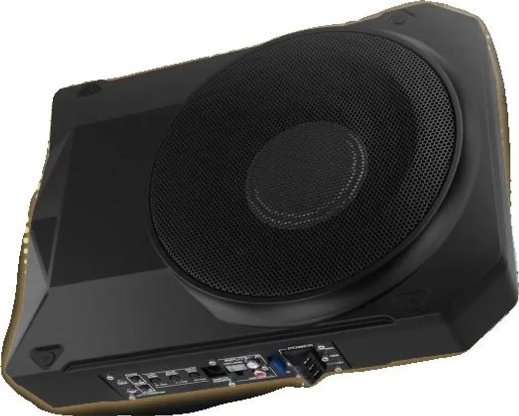 Caisson de basse actif plat 1000W 12V, subwoofer de voiture compact