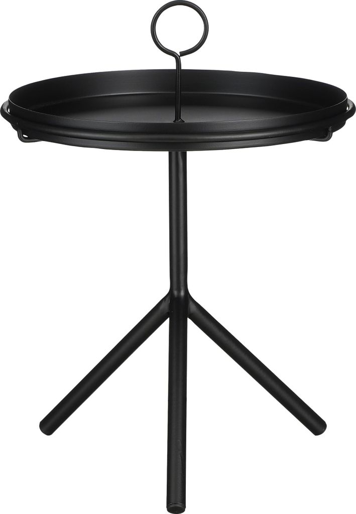Mica Decorations Aston Tabletttisch - H40 x Ø31 cm - Metall Produktbild 