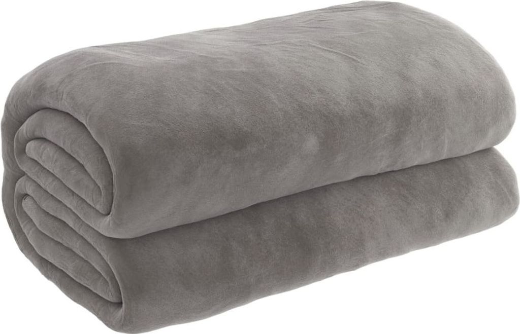 vidaXL Coperta ponderata con fodera Grigio 152x203 cm 7 kg Immagine del prodotto 