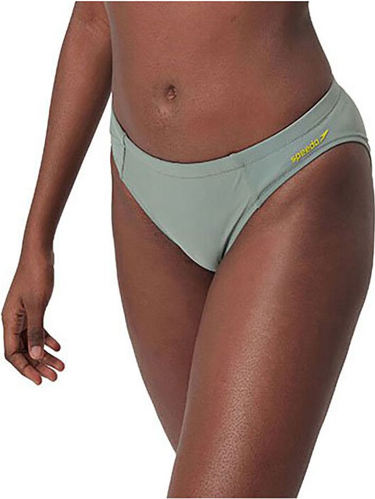 Speedo Solid Classic Bikini-höschen Grün L Frau Grün L