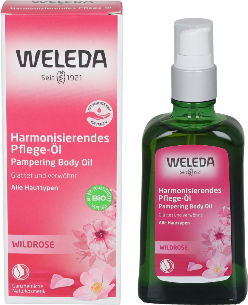 All Skin Types Weleda Wild Rose Body Oil Produktbild 