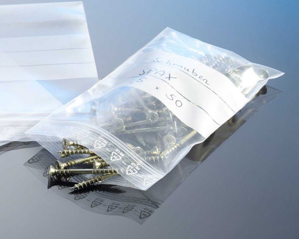 100x Druckverschlussbeutel 160 x 220 mm mit Kaufland.de