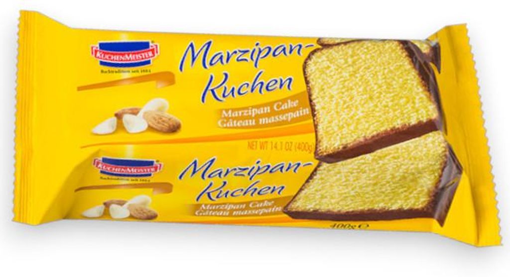 KuchenMeister Marzipankuchen 400g – Saftiger Rührkuchen mit Produktbild 