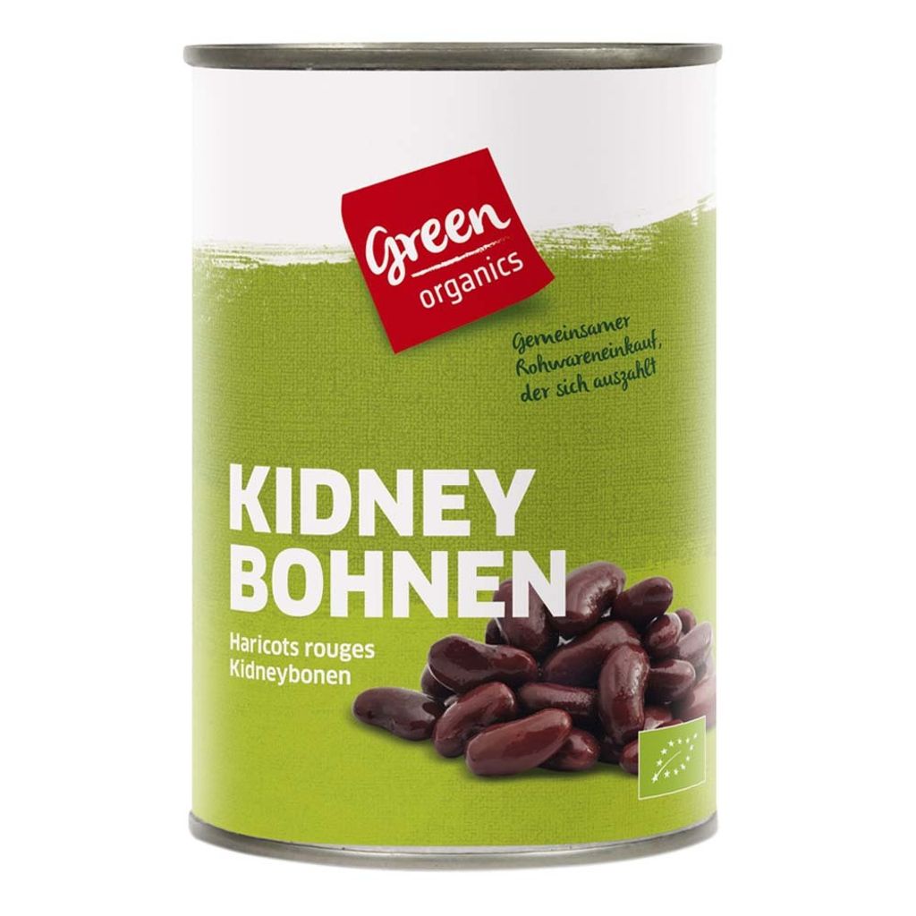 Bohnen rot - Kidneybohnen - Dose 400g Produktbild 