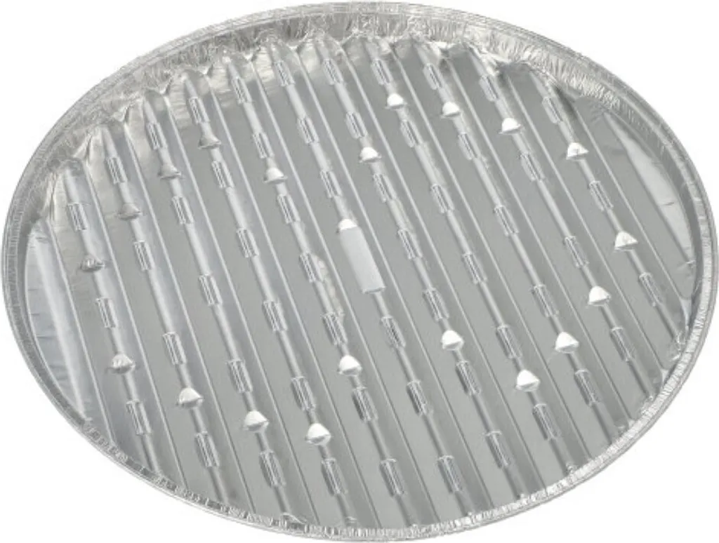 Grille Barbecue Aluminium Ronde STARPAK 89097 Haute Résistance Chaleur