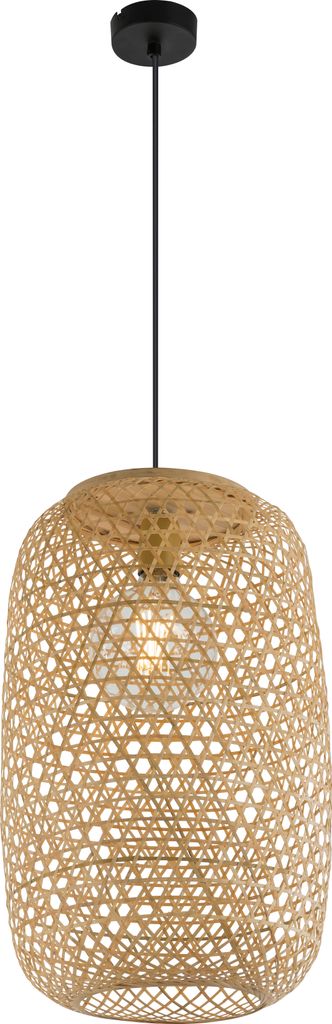 Globo Lighting|Hängeleuchte Bambus naturfarben, 1x E27 Produktbild 