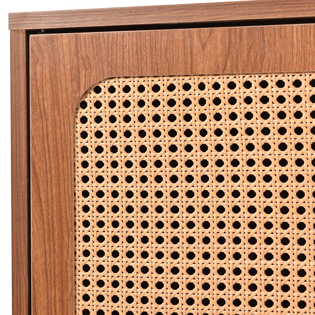 Rattanowa komoda z 2 drzwiami i 3 szufladami, regulowana Zdjęcie produktu 26