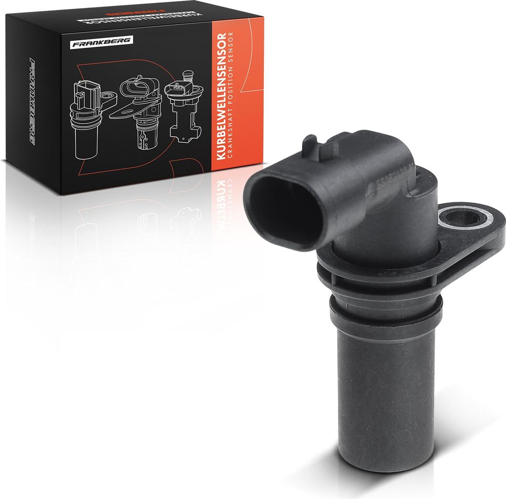Frankberg 1x Kurbelwellensensor Impulsgeber für Fiat 500 Opel Astra Citroën Alfa Romeo Lancia Peugeot 1.3L