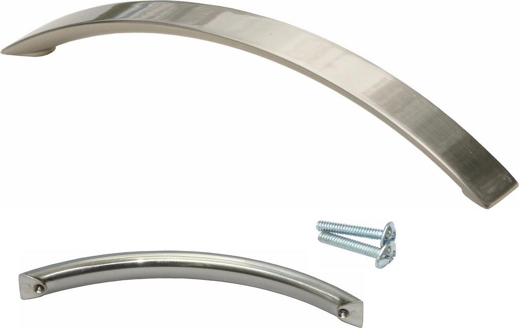 Möbelgriff Carrick Nickel 145 mm Produktbild 